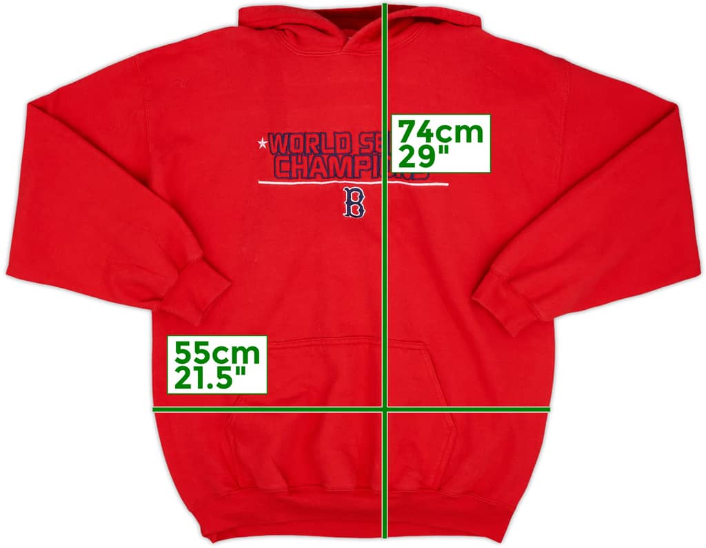 2004 Boston Red Sox World Series Champions Dynasty Hooded Sweat Top - 5/10 - (L)