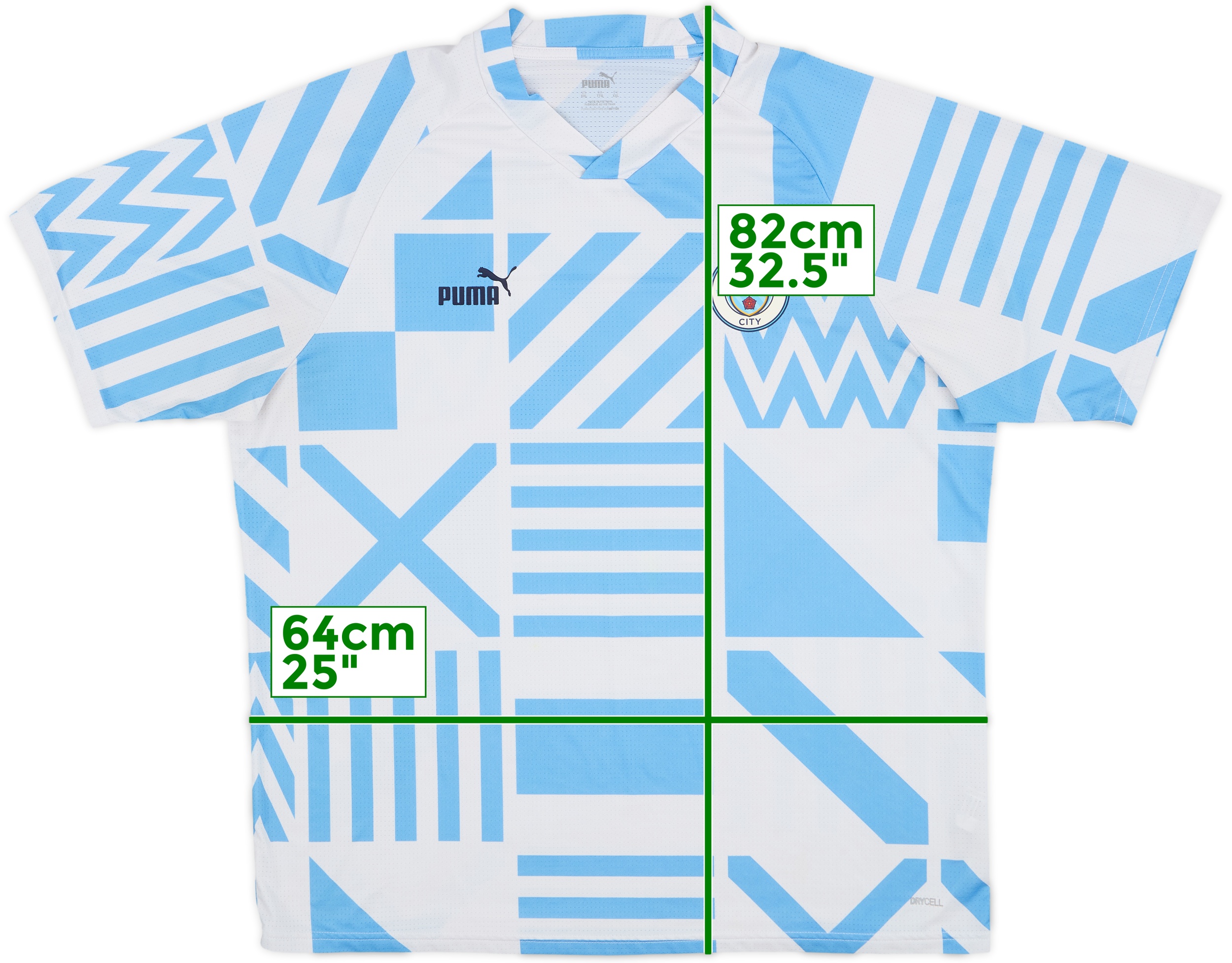 2021-22 Manchester City Puma Training Shirt - 8/10 - (XXL)