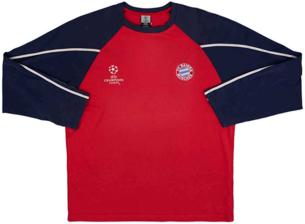 2002-03 Bayern Munich adidas CL Training L/S Shirt - 7/10 - (L)