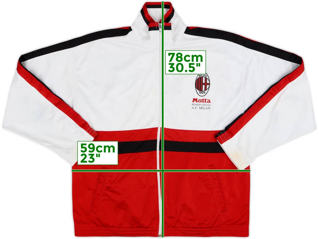 1993-94 AC Milan Supporters Jacket - 7/10 - (L)