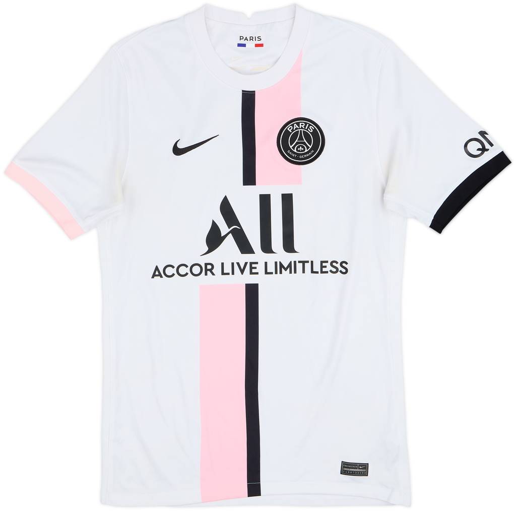 2021-22 Paris Saint-Germain Away Shirt - 4/10 - (S)