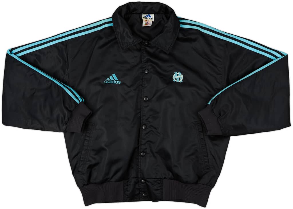 1999-00 Olympique Marseille Padded Bomber Jacket - 8/10 - (L)