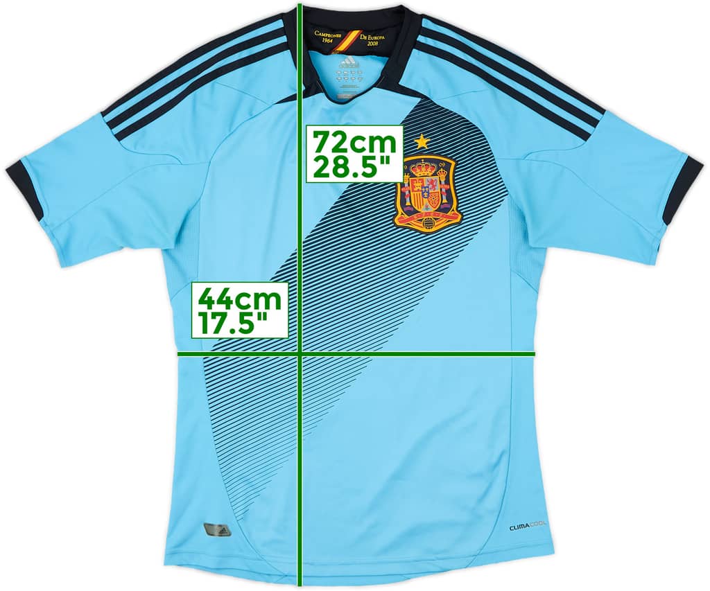 2012-14 Spain Away Shirt - 8/10 - (S)