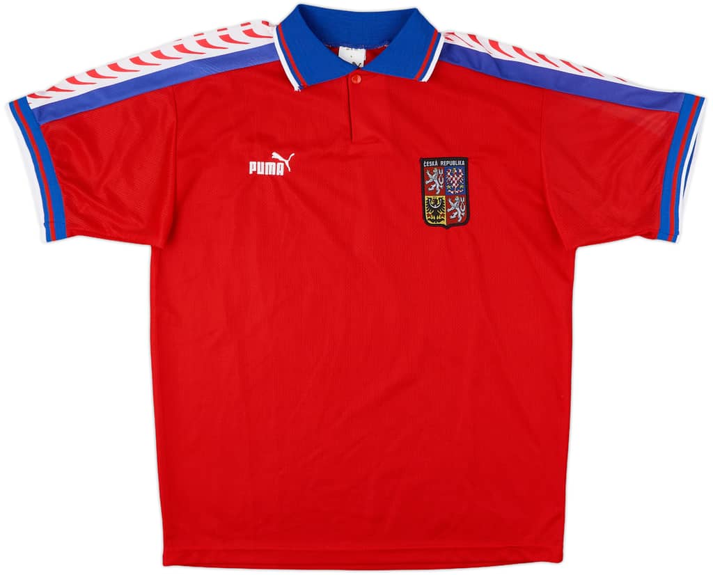 1996-98 Czech Republic Home Shirt - 9/10 - (L)