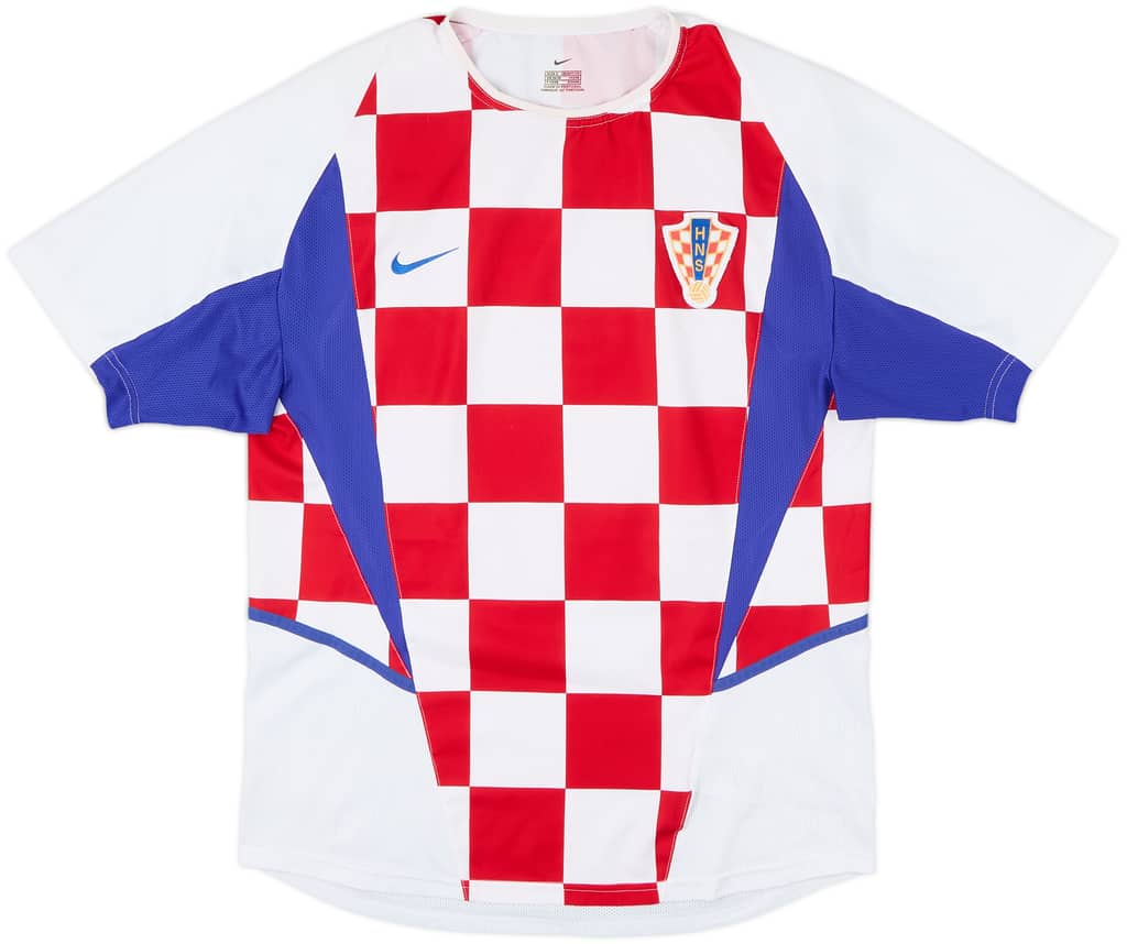 2002-04 Croatia Home Shirt - 8/10 - (S)