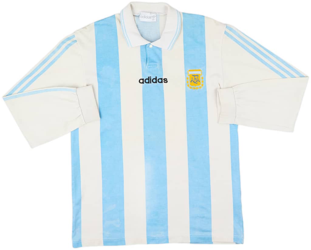 1994 Argentina Home L/S Shirt - 6/10 - (M)