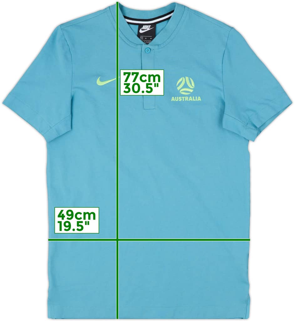 2020-21 Australia Nike Polo Shirt - 8/10 - (M)