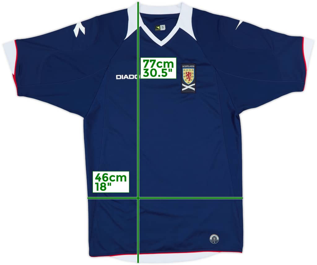 2008-09 Scotland Home Shirt - 9/10 - (S)