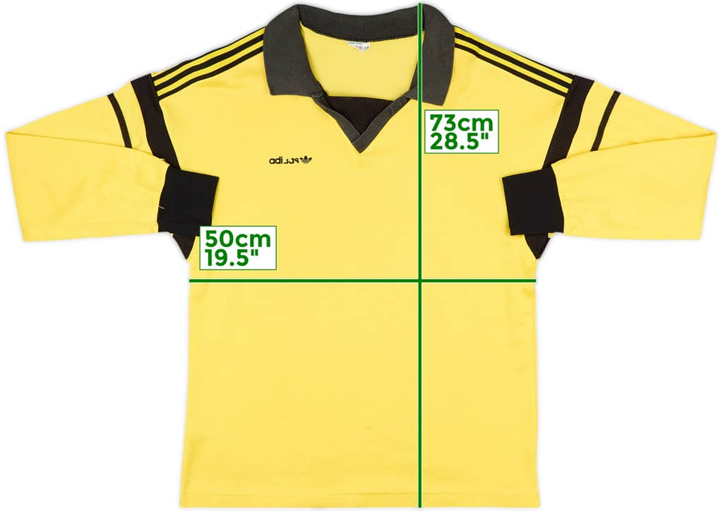 1980s adidas Template L/S Shirt - 6/10 - (L)