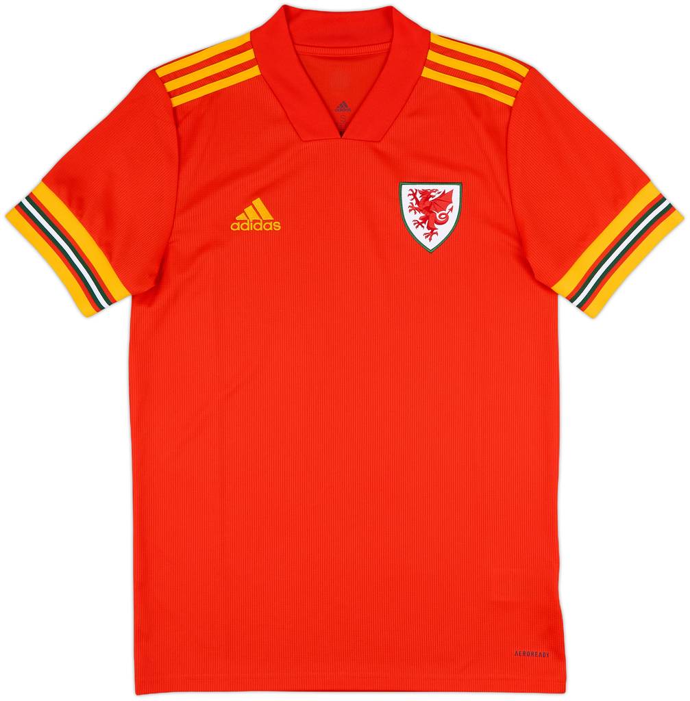 2020-21 Wales Home Shirt - 10/10 - (S)