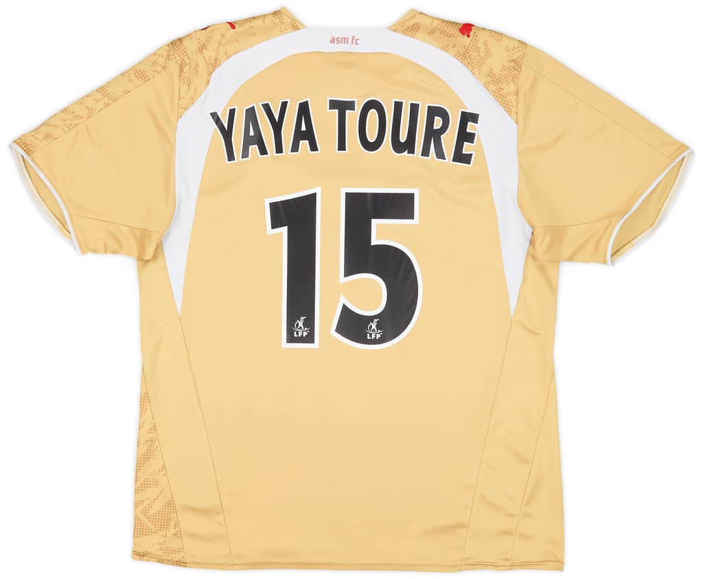 2006-07 Monaco Away Shirt Yaya Toure #15 - 8/10 - (L)
