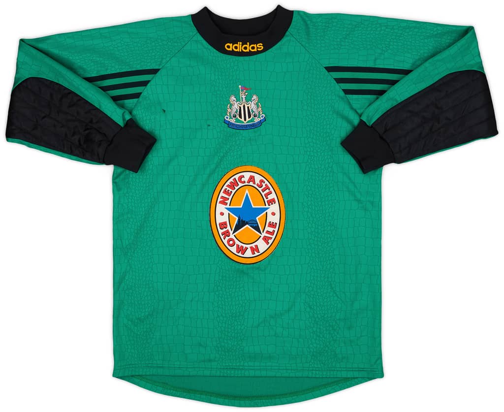 1997-98 Newcastle GK Shirt Given #1 - 7/10 - (Y)