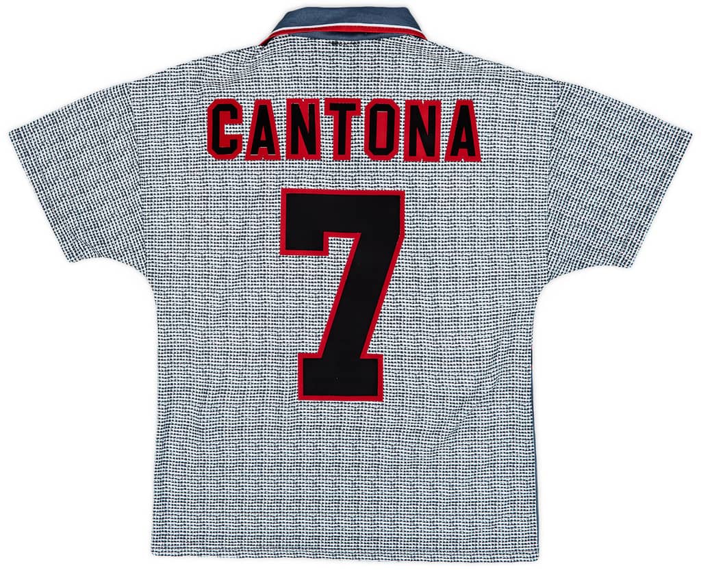 1995-96 Manchester United Away Shirt Cantona #7 - 9/10 - (Y)