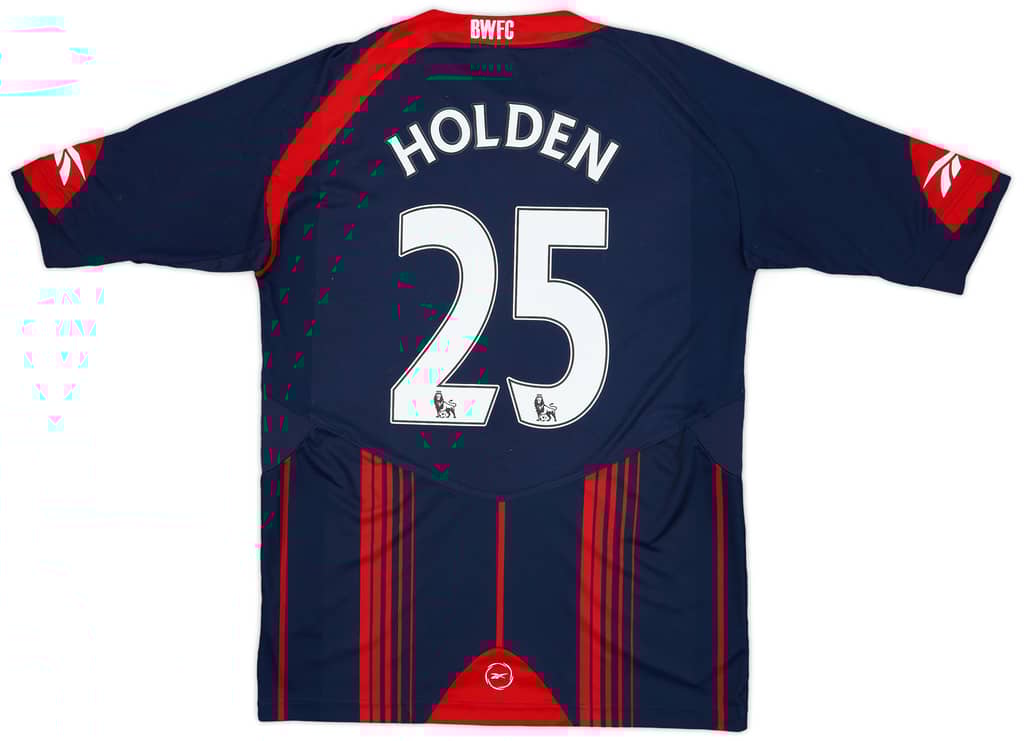 2009-10 Bolton Away Shirt Holden #25 - 9/10 - (M)
