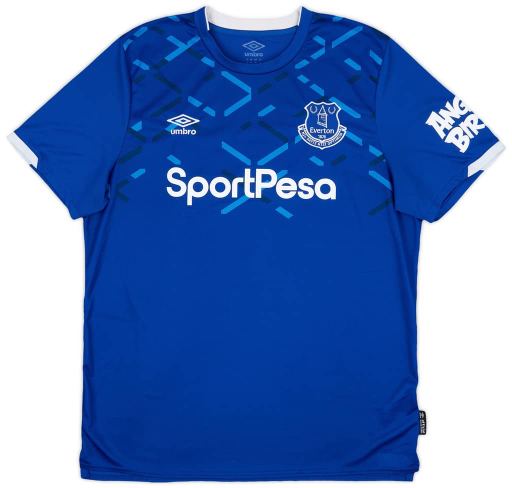 2019-20 Everton Home Shirt Baines #3 - 8/10 - (XL)