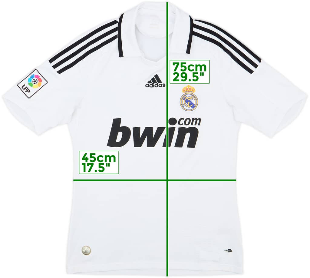 2008-09 Real Madrid Home Shirt - 6/10 - (S)