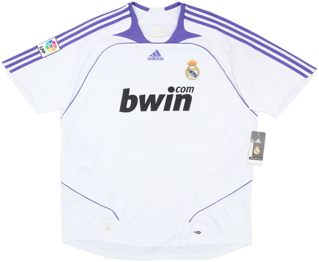 2007-08 Real Madrid Home Shirt (XXL)