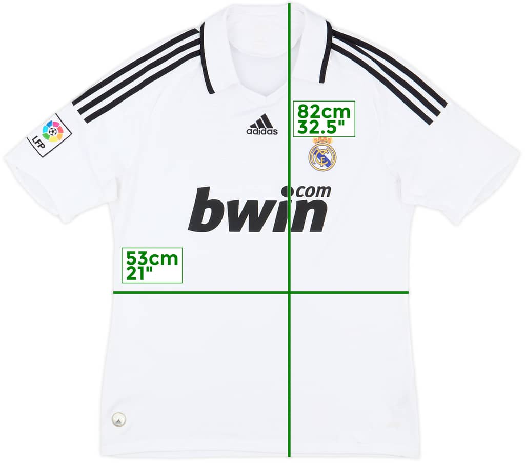 2008-09 Real Madrid Home Shirt - 7/10 - (L)