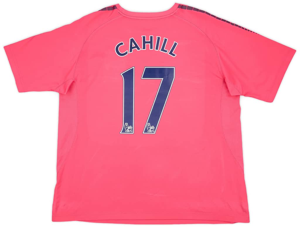2010-11 Everton Away Shirt Cahill #17 - 8/10 - (XL)