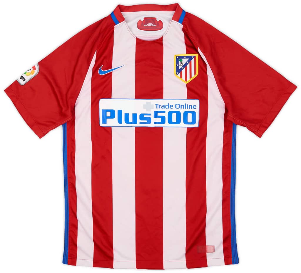 2016-17 Atletico Madrid Home Shirt Torres #9 - 5/10 - (S)