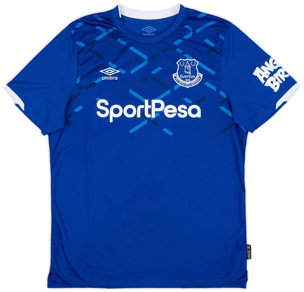 2019-20 Everton Home Shirt Baines #3 - 10/10 - (L)