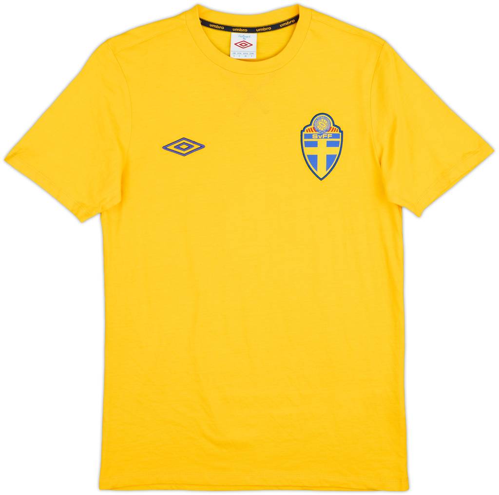 2010-11 Sweden Umbro Cotton Tee - 9/10 - (S)