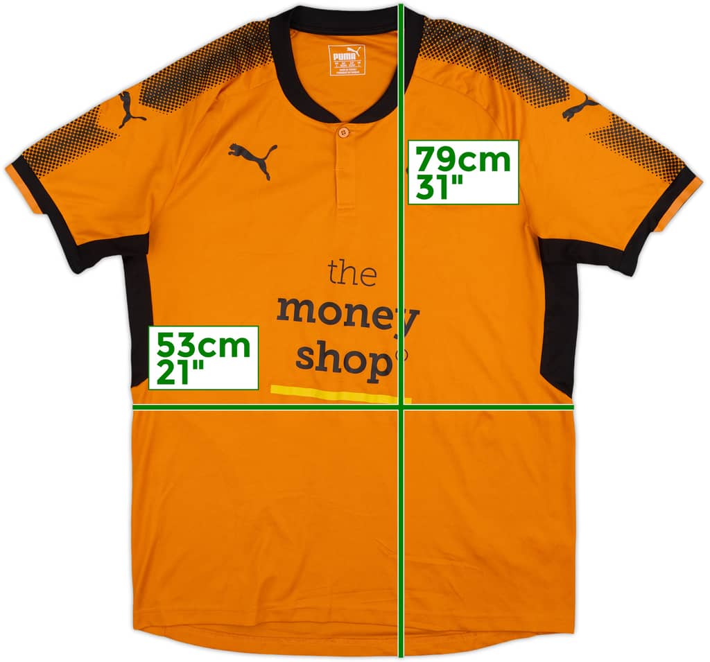 2017-18 Wolves Home Shirt - 9/10 - (L)