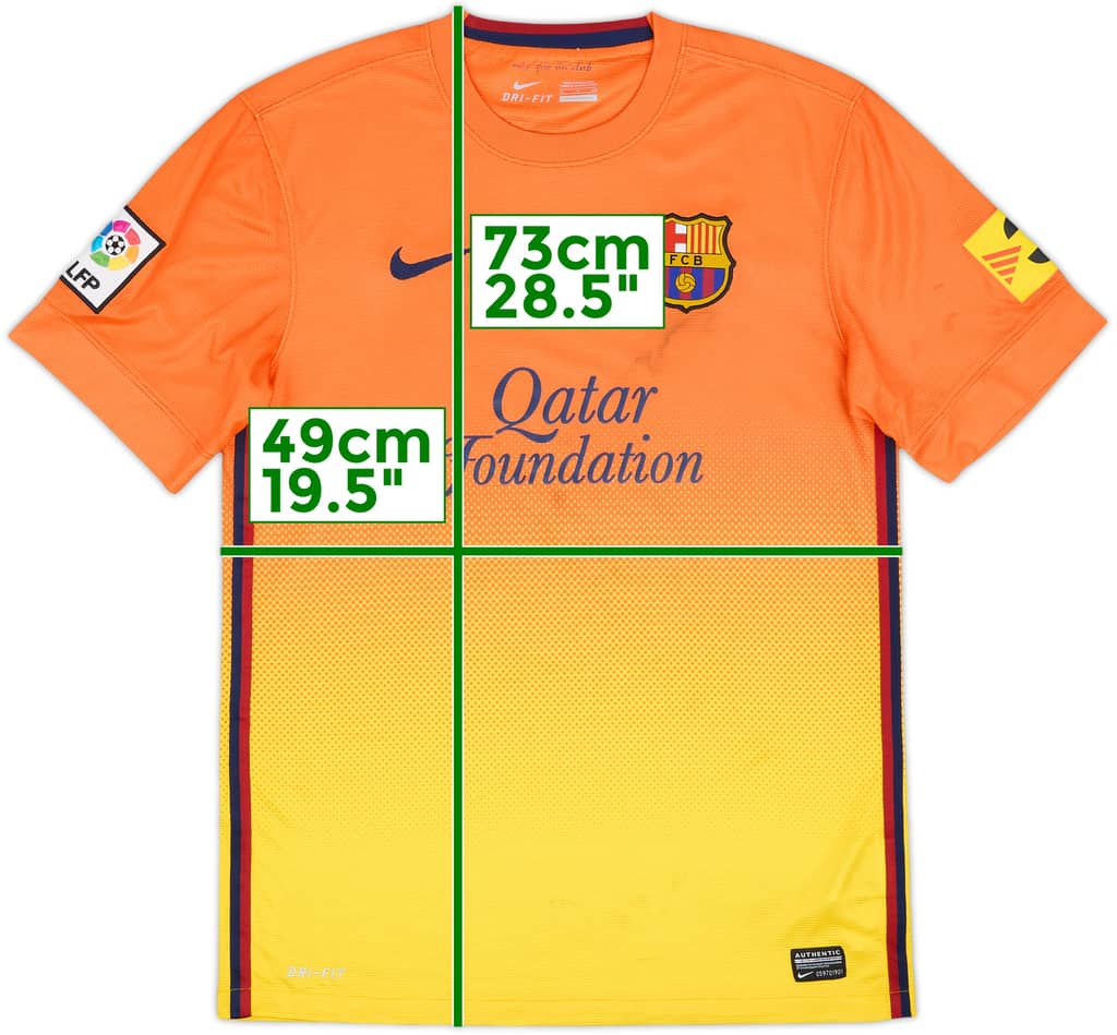 2012-13 Barcelona Away Shirt - 5/10 - (S)
