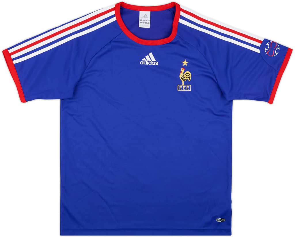 2006-08 France adidas Training Shirt - 9/10 - (M)
