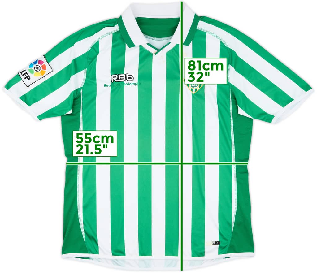 2009-11 Real Betis Home Shirt - 5/10 - (XL)