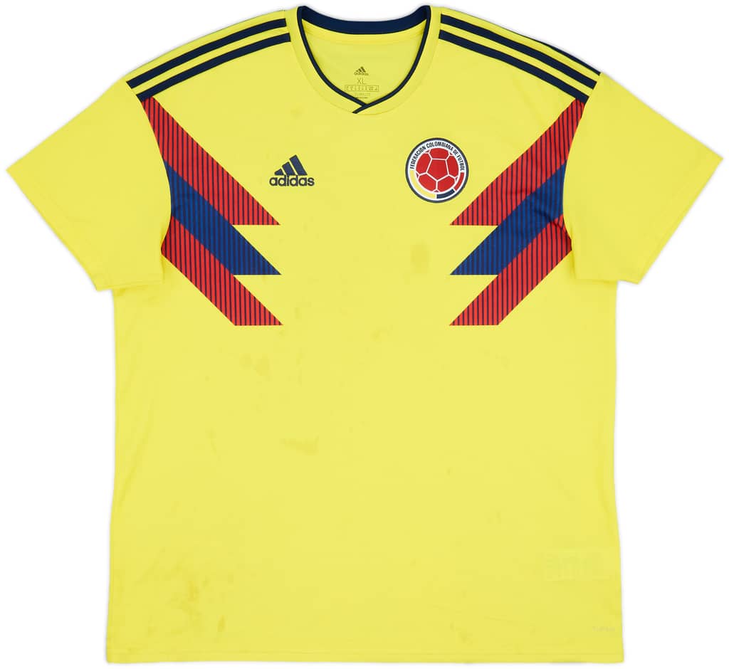 2018-19 Colombia Home Shirt - 4/10 - (XL)