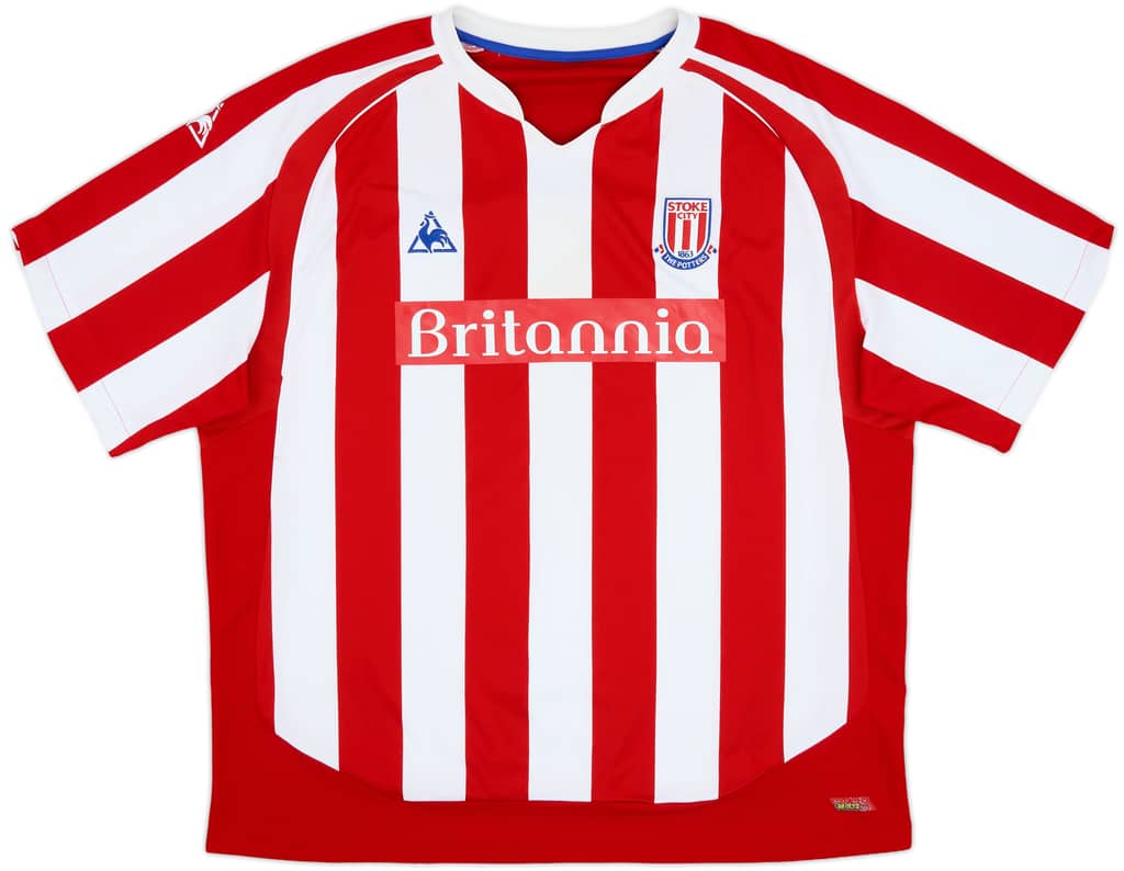 2007-08 Stoke City Home Shirt - 7/10 - (5XL)