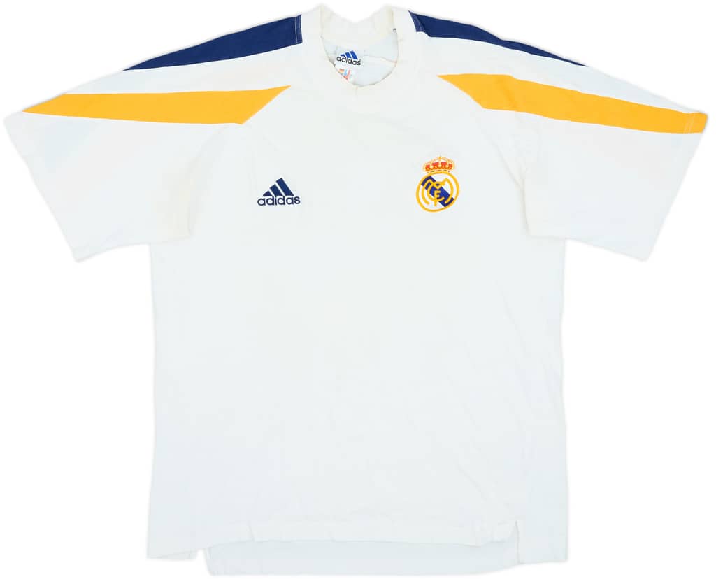 1998-99 Real Madrid adidas Training Shirt - 5/10 - (M/L)