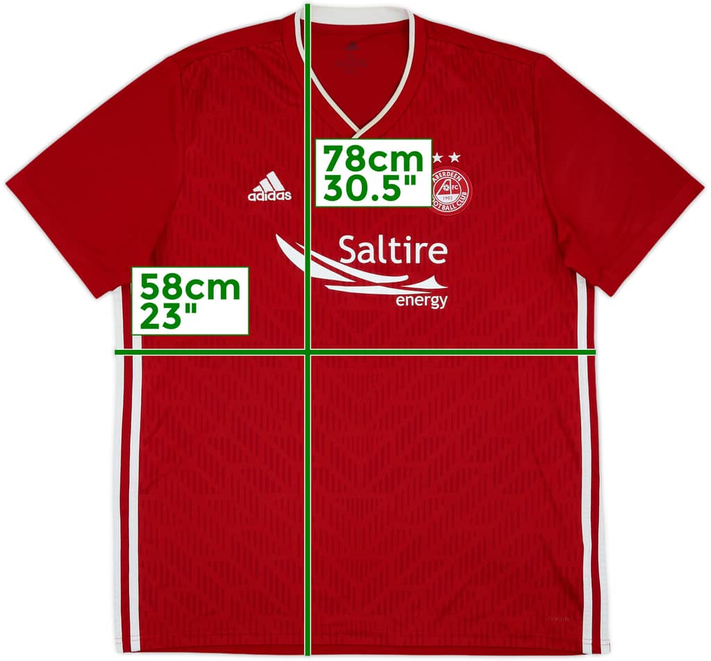 2019-20 Aberdeen Home Shirt - 6/10 - (XL)