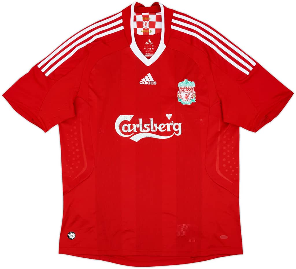 2008-10 Liverpool Home Shirt - 5/10 - (XL)