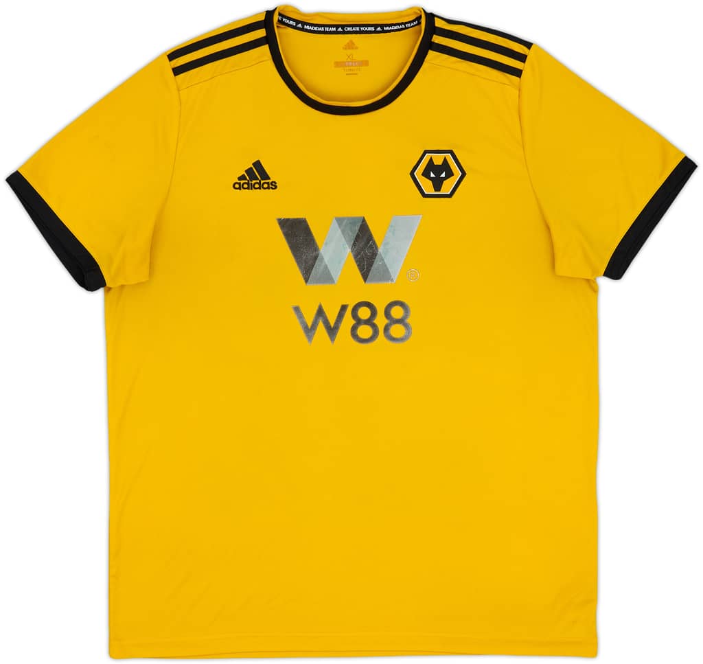 2018-19 Wolves Home Shirt - 4/10 - (XL)