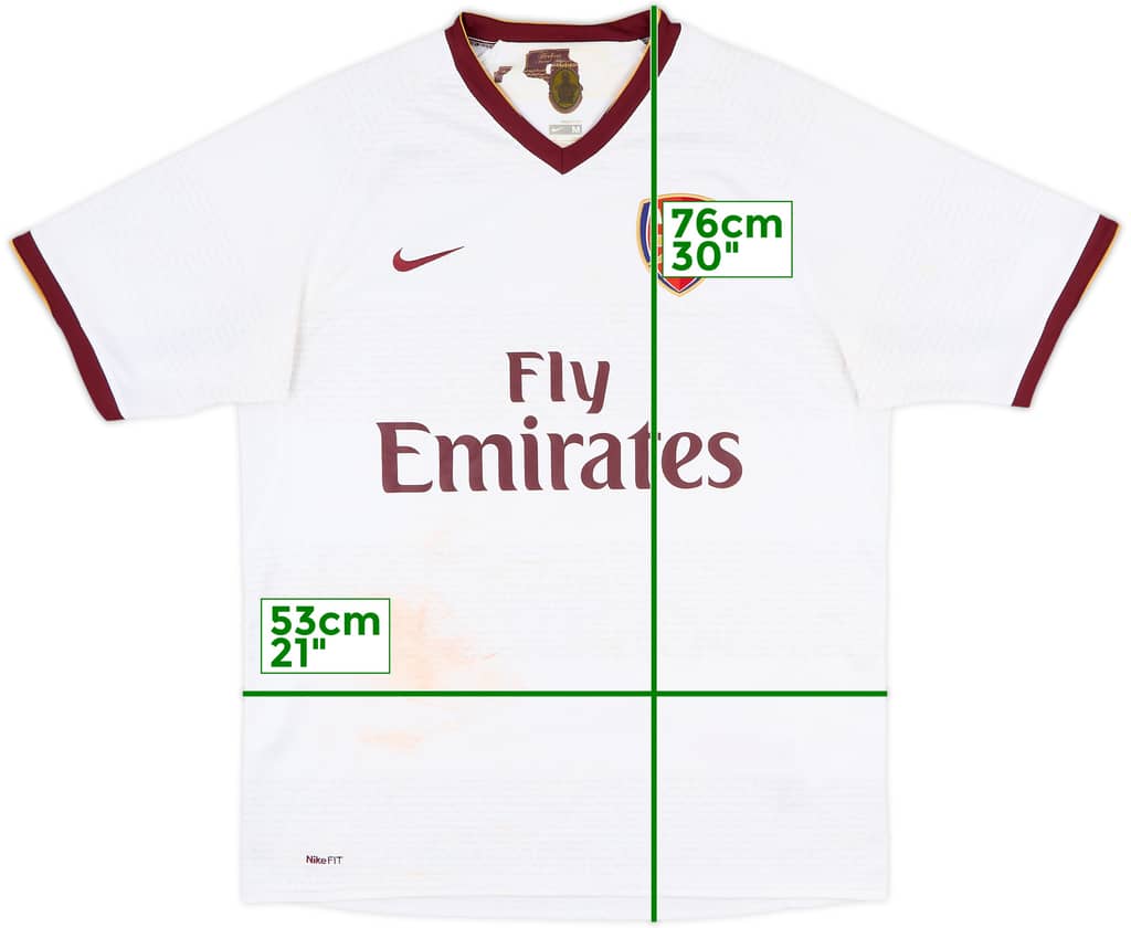 2007-08 Arsenal Away Shirt - 5/10 - (M)