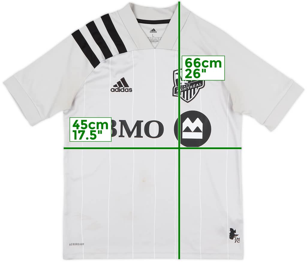2020-21 Montreal Impact Away Shirt - 6/10 - (L.Boys)