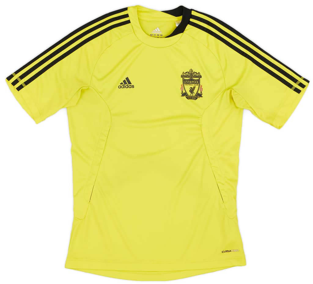 2010-11 Liverpool adidas Training Shirt - 8/10 - (S)