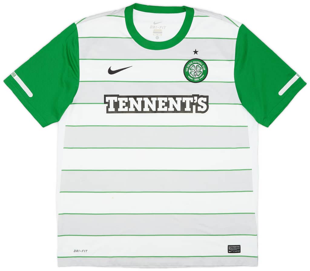 2011-12 Celtic Away Shirt - 8/10 - (XL)