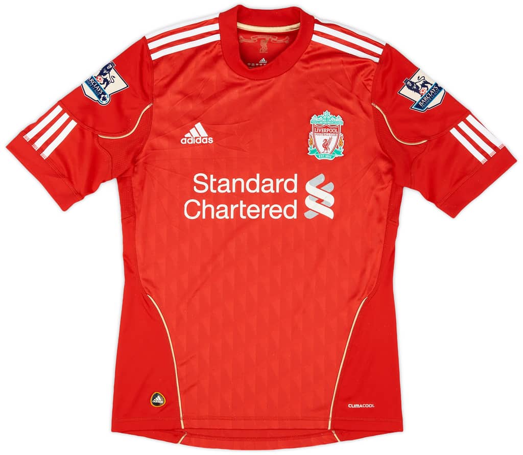 2010-12 Liverpool Home Shirt - 4/10 - (S)