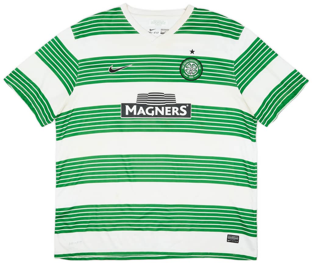 2013-15 Celtic Home Shirt - 7/10 - (XXL)