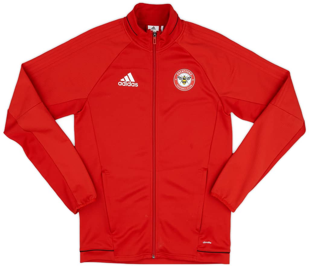2017-18 Brentford adidas Track Jacket - 9/10 - (S)
