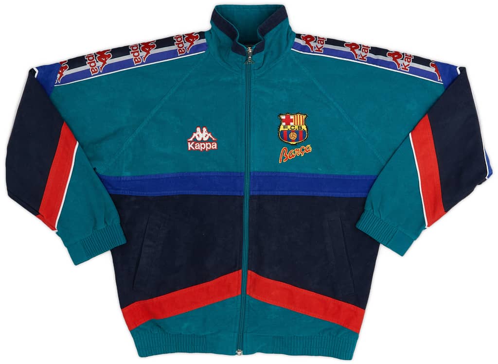 1995-97 Barcelona Kappa Track Jacket - 8/10 - (S)
