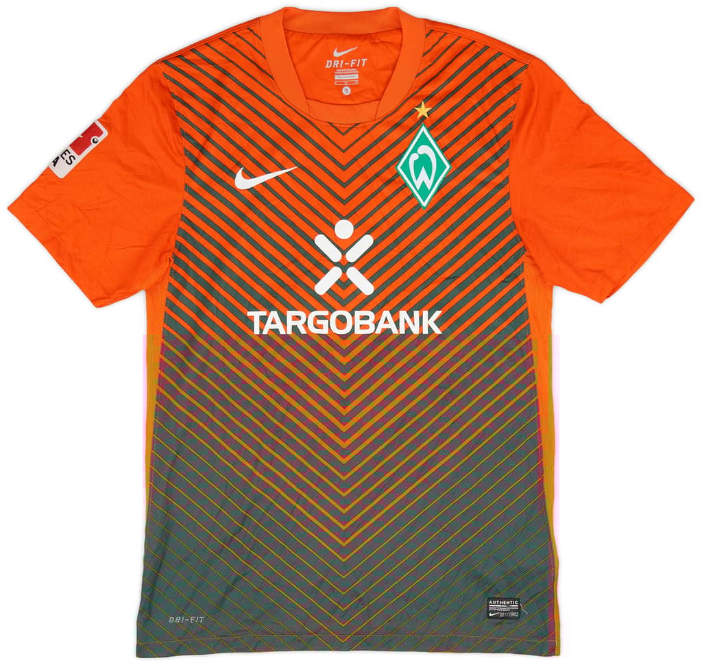 2011-12 Werder Bremen Away Shirt Trybull #25 - 6/10 - (S)