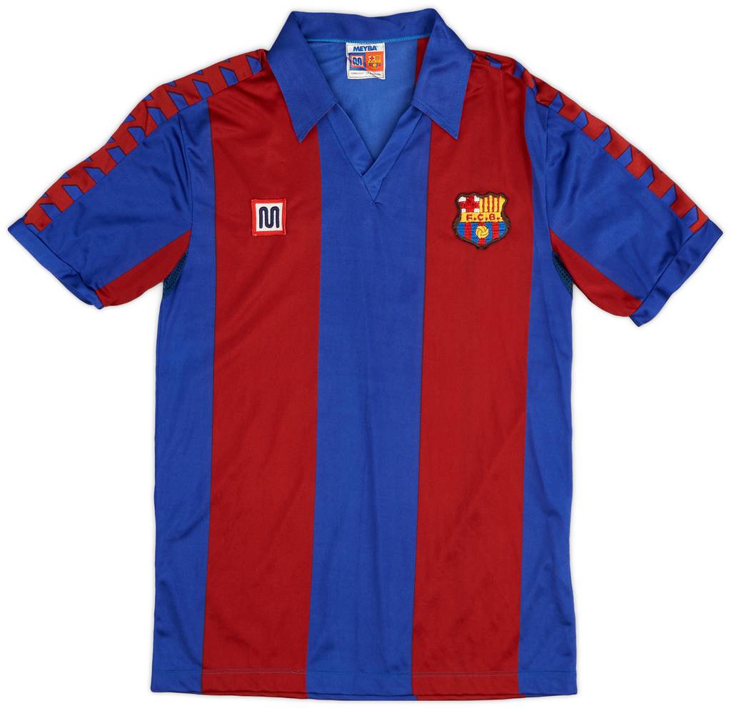 1984-89 Barcelona Home Shirt - 9/10 - (S)