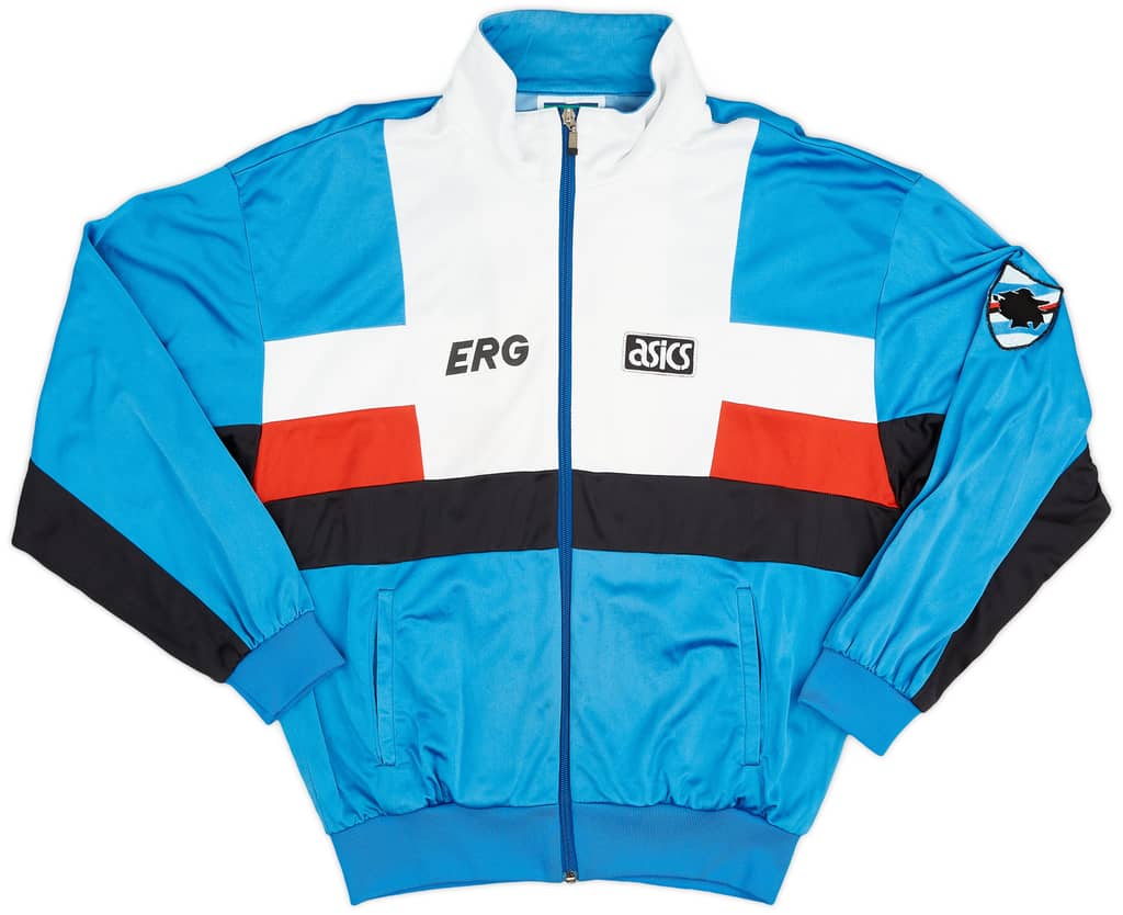 1990-91 Sampdoria Asics Track Jacket - 5/10 - (XL)