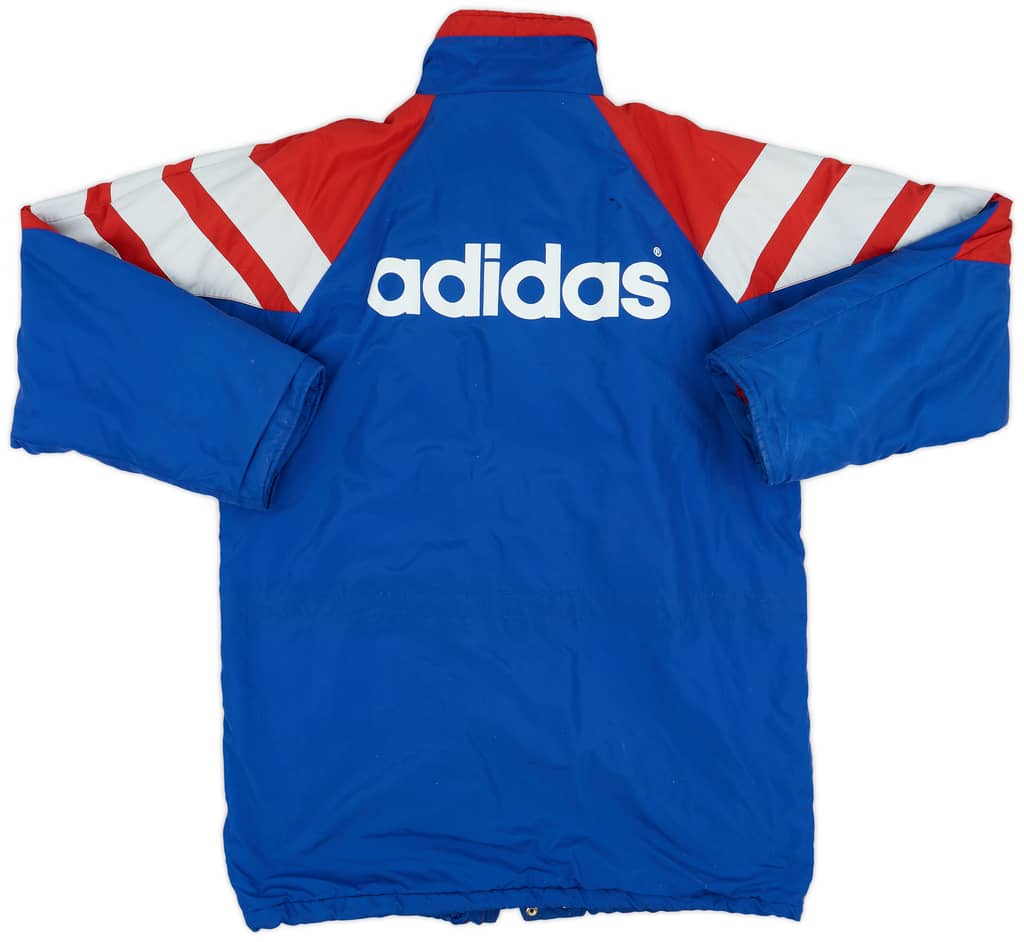 1992-94 Rangers adidas Padded Bench Coat - 8/10 - (L)