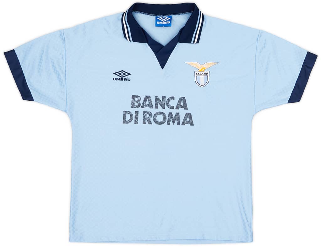 1995-96 Lazio Home Shirt - 6/10 - (M)
