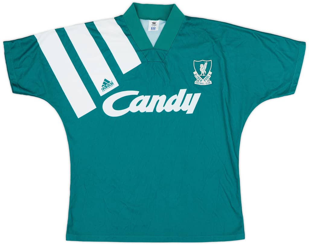 1991-92 Liverpool Away Shirt - 9/10 - (M/L)